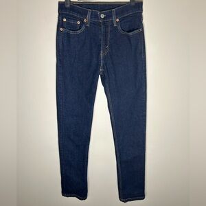 Levi’s 514 Straight Leg Jeans W28 L30 Dark Wash Stretch Denim